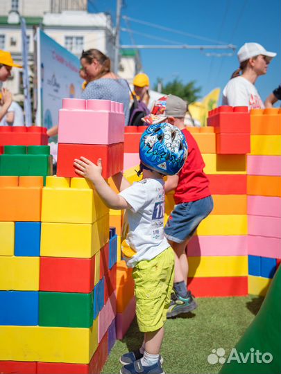 Гигантский конструктор аренда на мероприятие