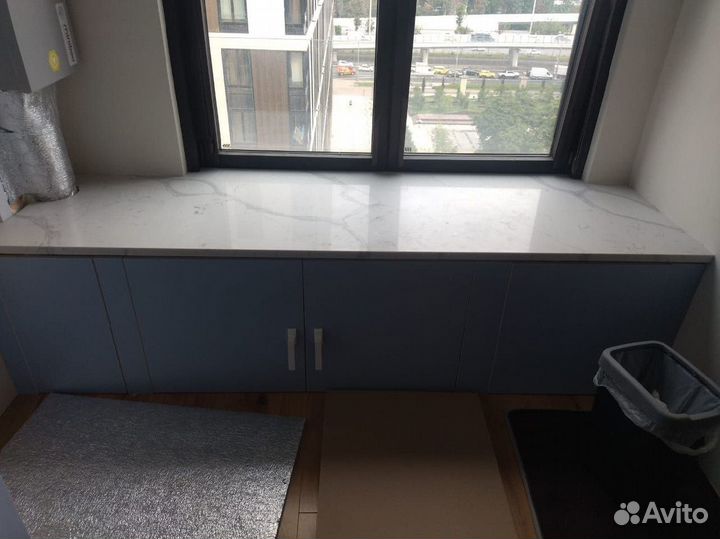 Подоконник из искусственного камня