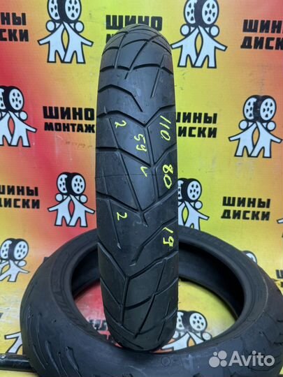 Мотошина 110/80 R19 Pirelli 2022 г.в