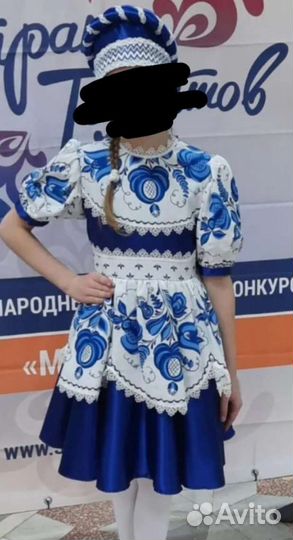 Платье для девочки на выступление