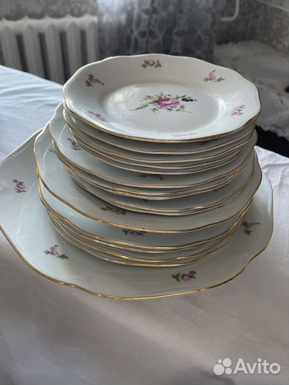 Тарелки от Чешского сервиза 