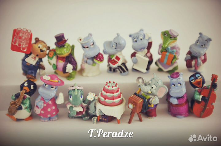 Серия Свадьба бегемотов и другие серии из киндеров