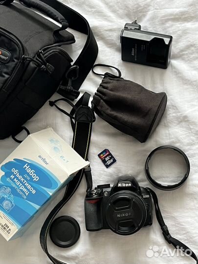 Зеркальный фотоаппарат nikon d3100