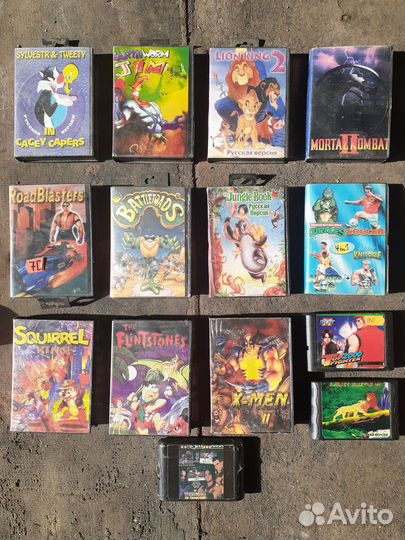 Картриджи sega