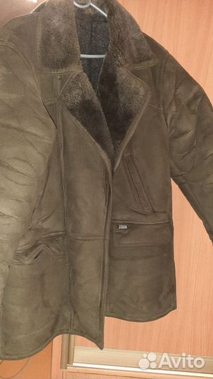 Дубленка натуральная мужская 50 размер