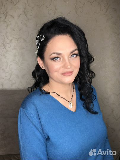 Макияж прически брови платок на никах