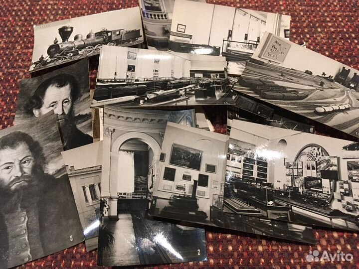 Фотографии музея железной дороги. 1967г