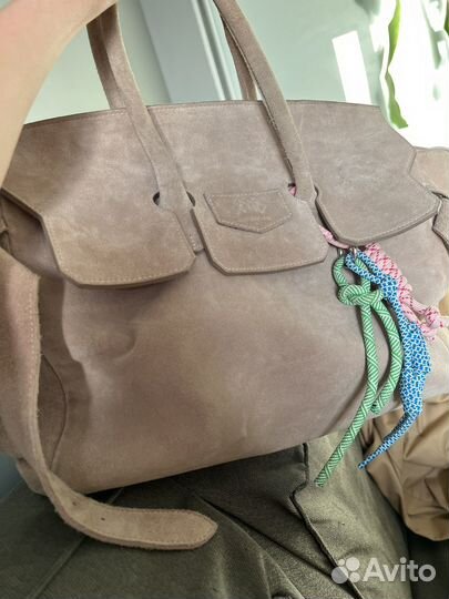 Сумка замшевая smb