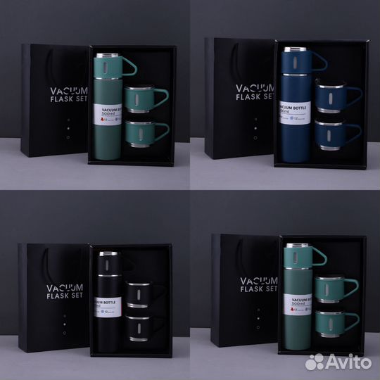 Новый набор термос и кружки