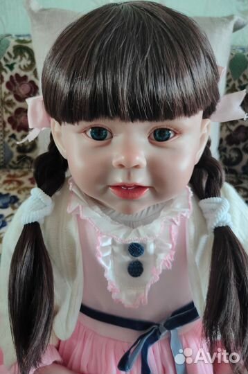 Кукла реборн 70 см новая интерактивная