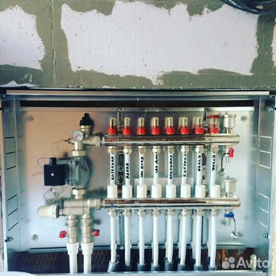 Отопление Водоснабжение Теплый пол