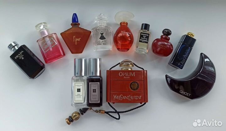 Парфюм винтаж и снятости, миниатюры, отливанты