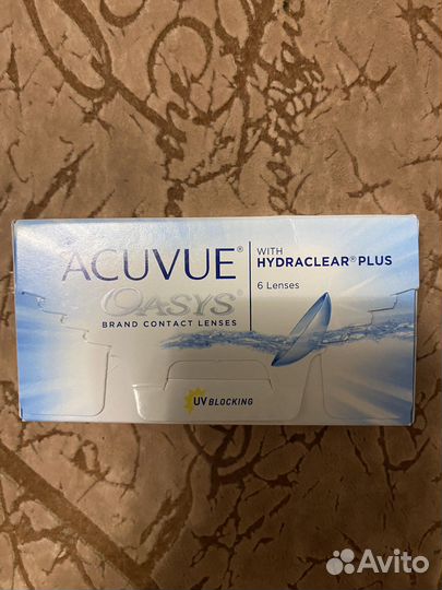 Линзы контактные acuvue oasys двухнедельные