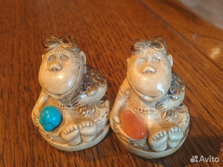 Керамические обезьянки