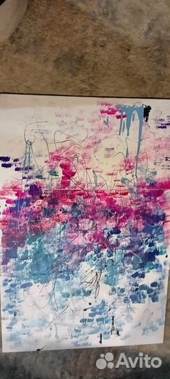 Абстракция. Акрил
