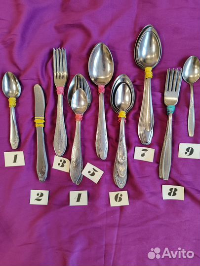 Столовые приборы СССР нержавейка