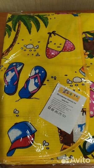 Полотенце банное на липучке