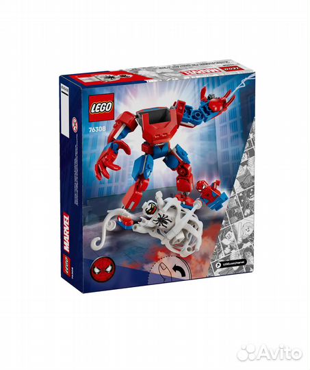 Lego Marvel Робот Человека-паука против Анти-Веном