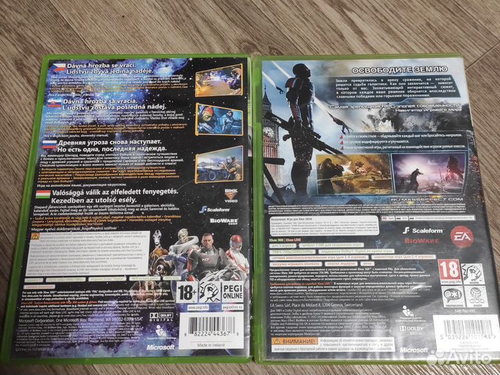 Mass Effect для xbox 360