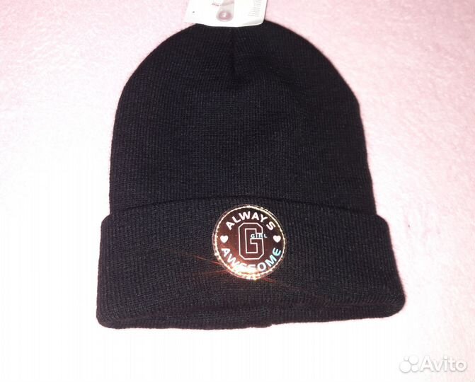 Шапка для девочки р.54-56