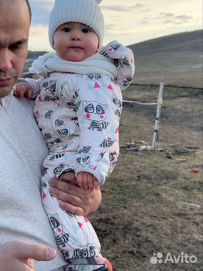 Комбинезон демисезонный 68 74