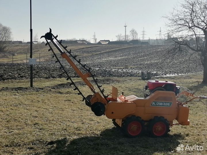 Услуги траншеекопателя