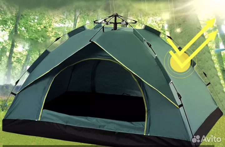Палатка туристическая автоматическая