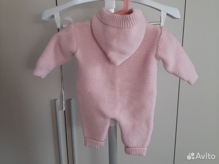 Комбинезон вязаный 62 68 на девочку