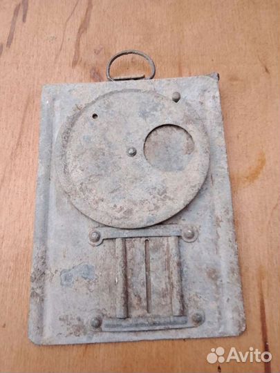 Шторка карбидного фонаря