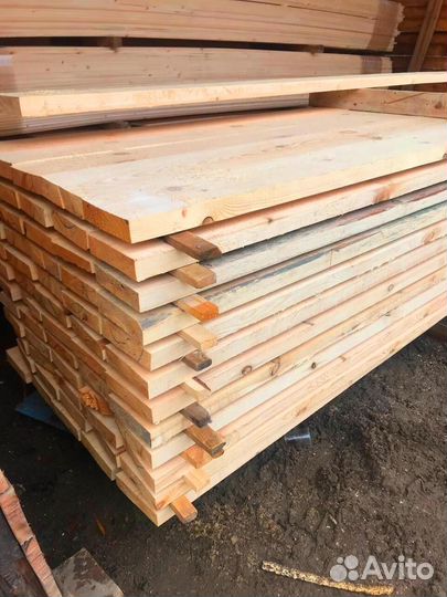 Доска строганная 45х90х6000мм, сосна