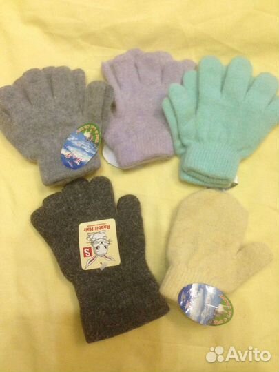 Перчатки и варежки весна-осень-зима