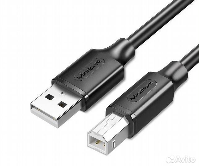 USB Кабель 2.0 A/M - B/M Mindpure US002 2м