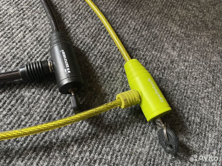 Велозамок для велосипеда (трос)