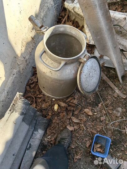 Фляга алюминиевая бу 40л