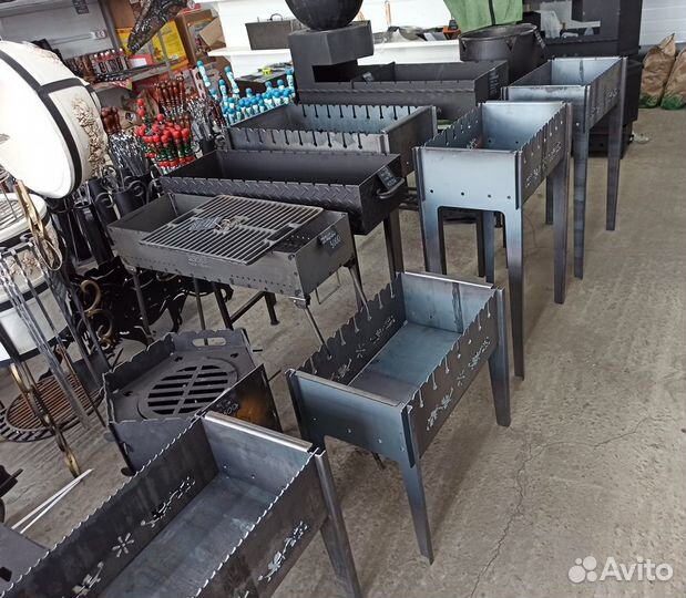 Чугунная решетка гриль