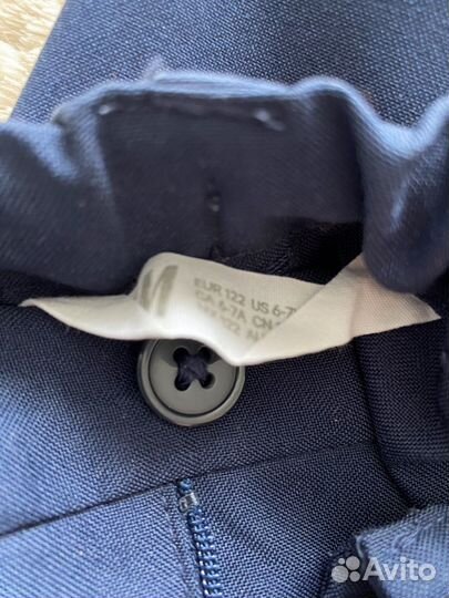 Костюм школьный 122 синий