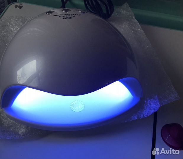 Led лампа и набор для маникюра