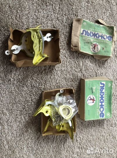 Крепление лыжное СССР