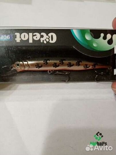 Воблеры Fishycat Ocelot 90F 90мм 5,6г. Цв. в оп