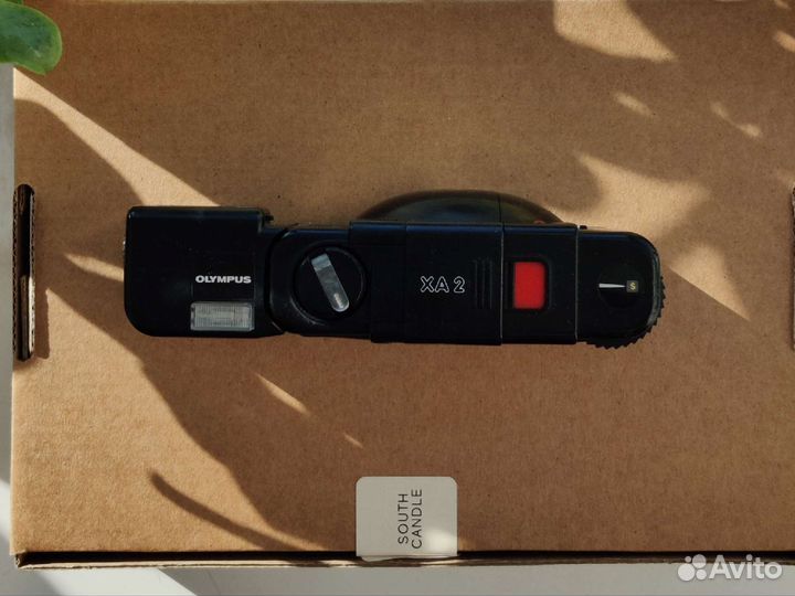 Olympus xa2 + вспышка