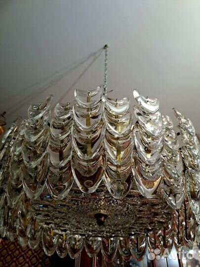 Хрустальная люстра. Винтаж