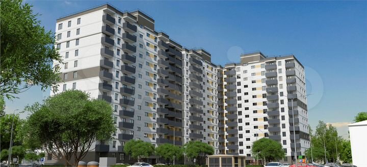 1-к. квартира, 38,1 м², 3/13 эт.