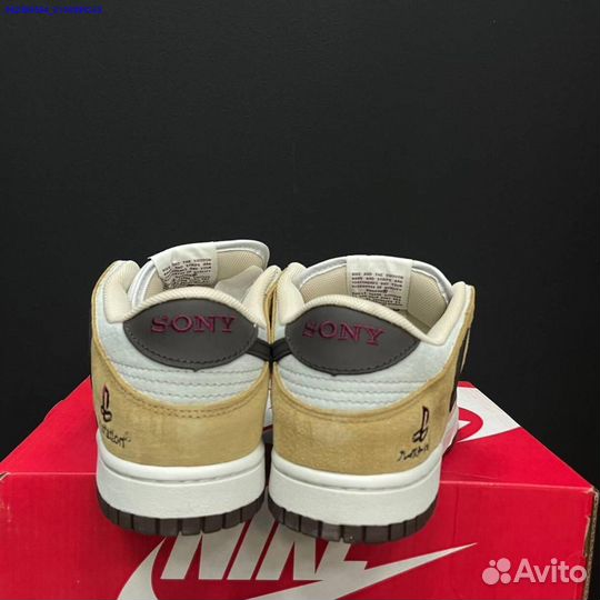 Кроссовки Nike SB Dunk x Travis Scott x Sony (Арт.71690)