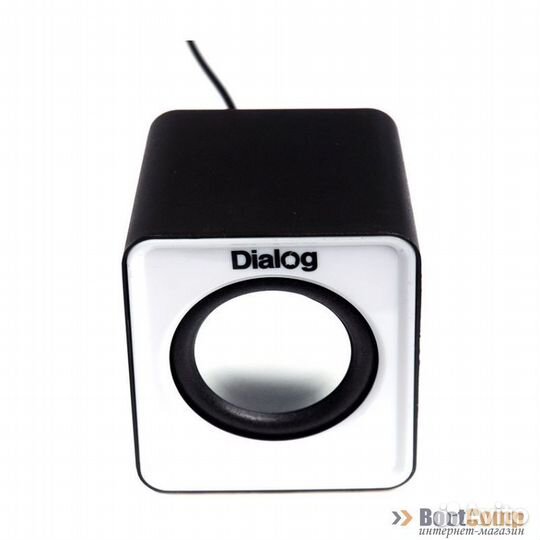 Звуковые колонки Dialog Colibri AC-202UP black-whi