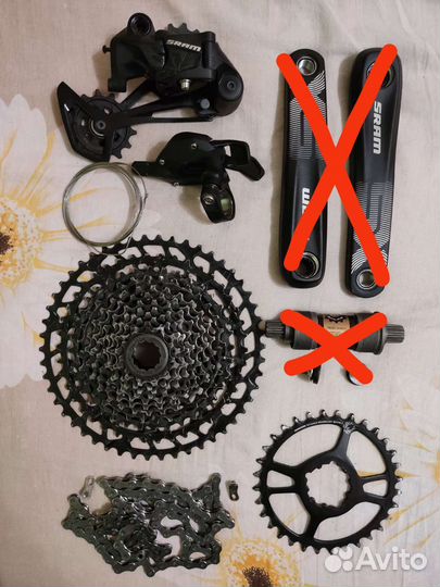 Трансмиссия Sram SX Eagle 12 ск целиком/компоненты