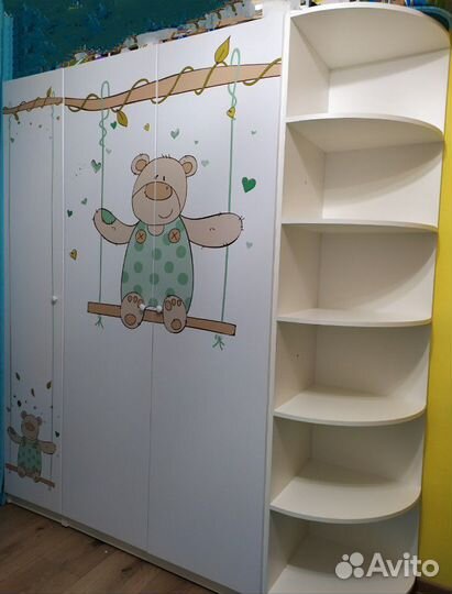 Комплект детской мебели Baby Потапыч Клюква