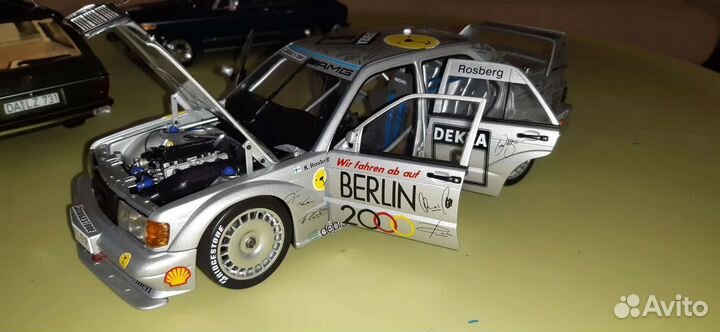 AutoArt 1/18 Mercedes-Benz 190 DTM #6