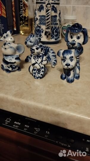 Гжель Сувенир зверюшки