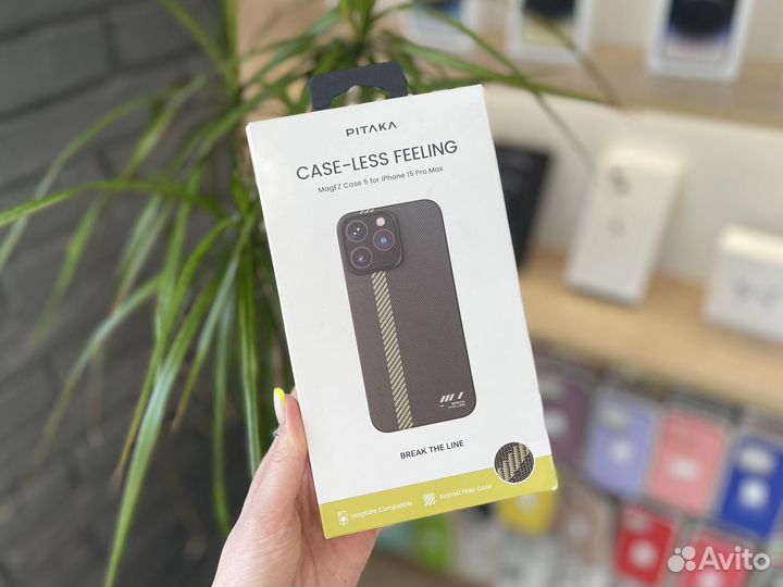 Чехол pitaka на iPhone 15 Pro Max