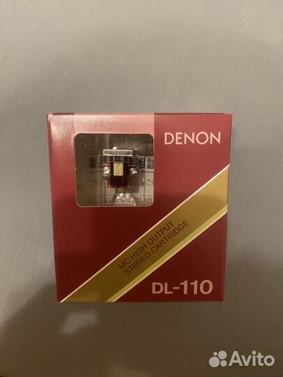 Мс Головка Denon DL-110 без шелла или с шеллом